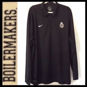 NIKE Purdue Boilermakers Dri-Fit Polo Shirt